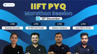 IIFT 2022 | 2016 PYQs Marathon | Subject Wise Preparation