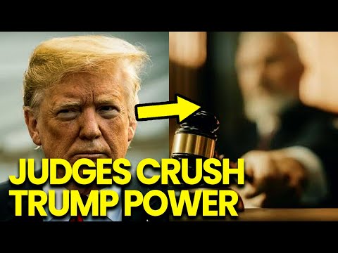 Video I giudici stanchi tirano fuori una mossa BOMBA che fa crollare il potere di Trump