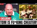 1 MIN AGO: DANA WHITE FIRES TOM ASPINALL &amp; HIS DAD AFTER FAKE EYE INJURY — "FU*K OFF, GO TO BOXING!"