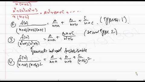 INTRODUCTION TO PARTIAL FRACTIONS IN URDU / HINDI