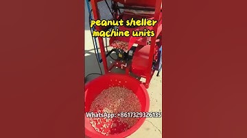 Exploring Peanut Sheller Machine Units: Efficiency and Functionality #peanut #shelling #farming