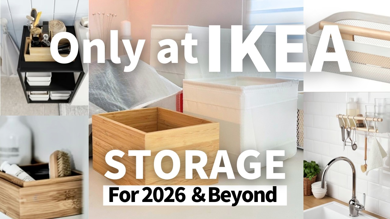 18 товаров для хранения из IKEA, которые вы будете использовать и в 2026 году