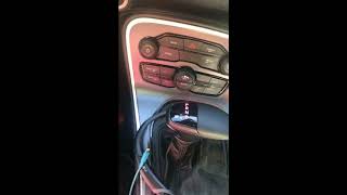 How to turn on your Orange Lights Challenger SxT 2017 *AMBER LIGHTS* with the small screen How To Turn On The Orange Lights On A Dodge Challenger