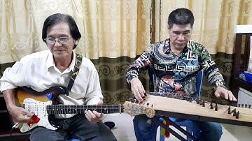 Hòa tấu Văn Thiêng Tường khúc dựng qua Xế Xảng VC 456 đào  Hoàng Sâm guitar Ngọc Tuấn tranh