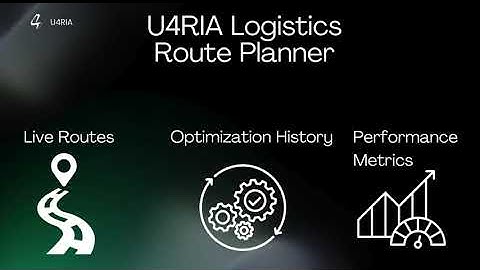 U4RIA AI Route Optimization Software | Cut Fuel Costs by 40%