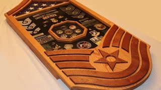 (PART 1) Military Shadow Box MSgt / Jon's DIY