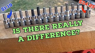 16 Torx / Star Bit Socket Drivers Put to the Test! (Do You Get What You Pay For?) Part 1 of 2