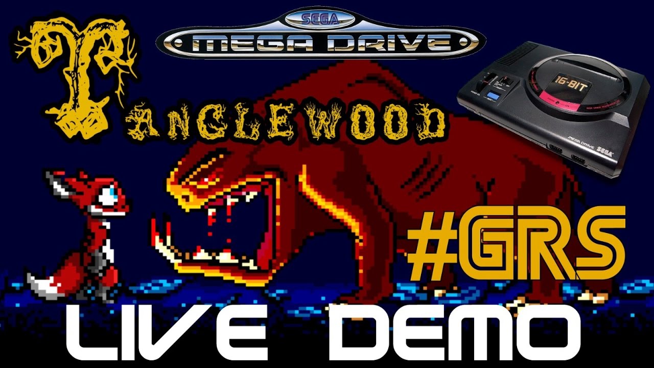 GRS Tanglewood .. A brand new Sega MegaDrive/Genesis game... with a