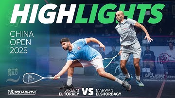 🇪🇬 El Torkey vs Ma ElShorbagy 🏴󠁧󠁢󠁥󠁮󠁧󠁿 | China Open 2025 | HOOGTEPUNTEN VAN DE KWARTFINALE
