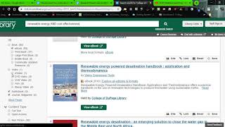 Finding eBooks & eFilm - COD Library catalog