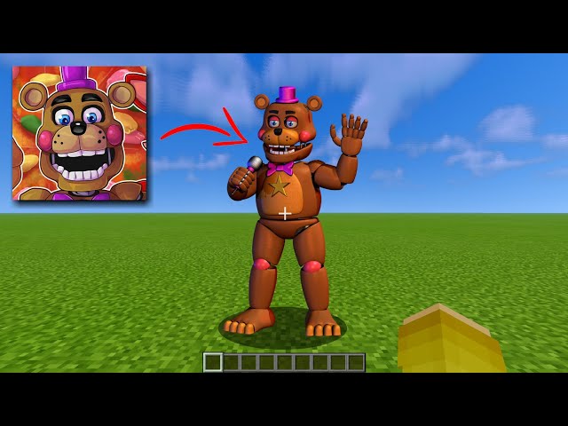 MOD FIVE NIGHTS AT FREDDYS 6 : Pizzeria Simulator Pre-BETA Di Minecraft PE  !! 