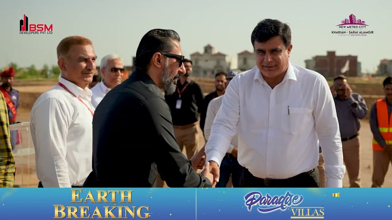 Paradise Villas Grand Earth Breaking Ceremony in the Paradise Hills Block || Paradise Hills Block