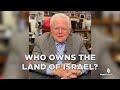 Abundant life with pastor john hagee  who owns the land of israel