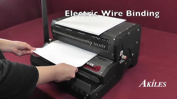 Akiles WireMac-EX Wire Punch and Binding Machine