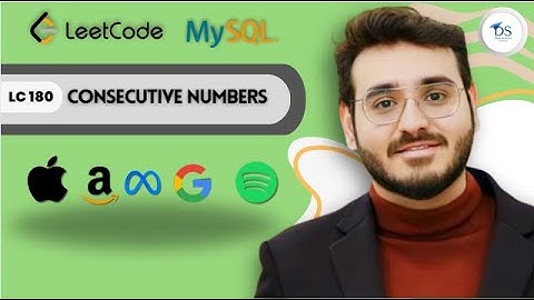 LeetCode 180 : Consecutive Numbers (SQL) | Interview Question