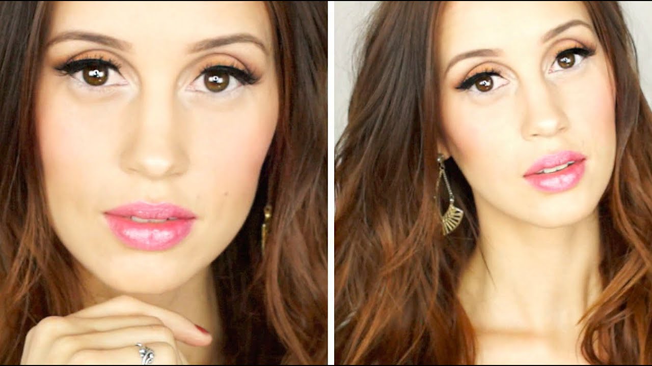 Spring Makeup Tutorial 2016 Doll Eyes YouTube