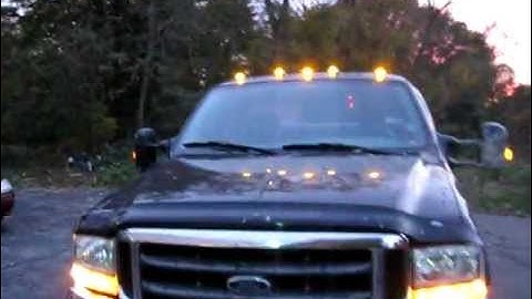 Ford Superduty LED Strobe Cab Lights