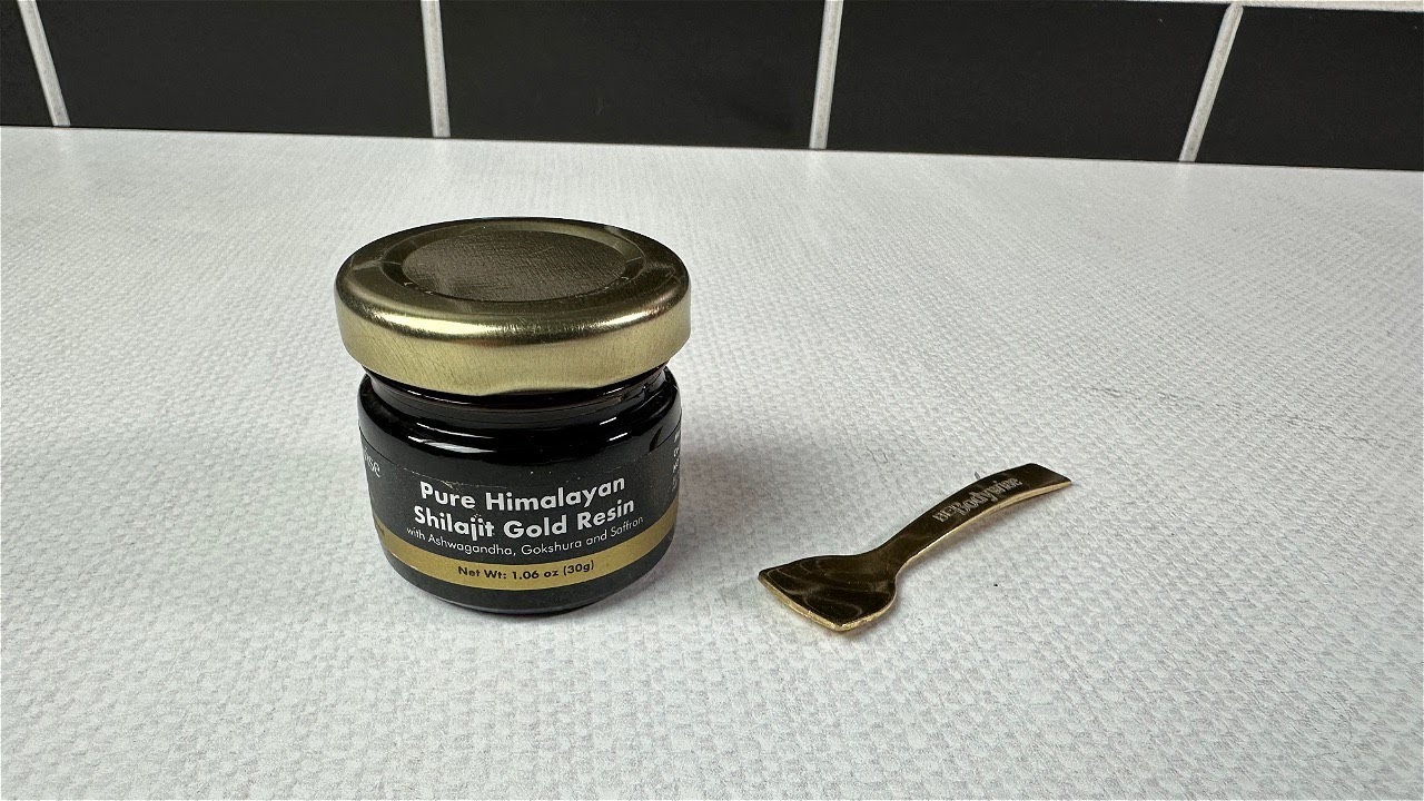 Pure Himalayan Shilajit Resin Gold by Be Bodywise