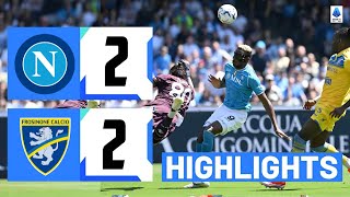 Napoli-Frosinone 2 - 2 | Highlights & Goals | Serie A 2023/24
