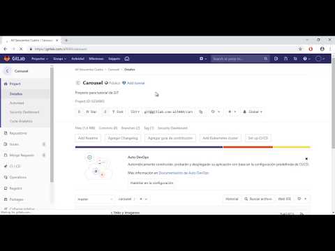 GIT tutorial 17 - Uso de tag en GIT para versionar y subirlo a un repositorio remoto de GITLAB.