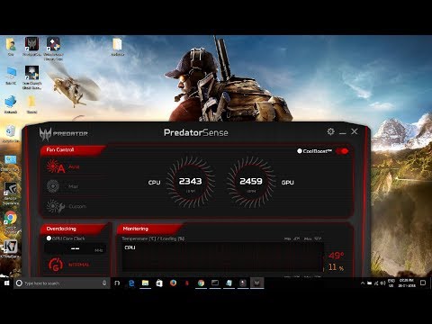 HOW TO Overclock GPU using Predator Sense