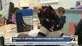 Working to support students reading proficiency