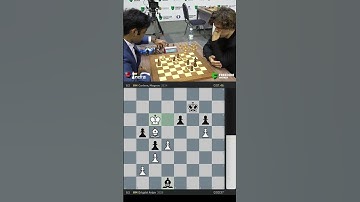 Who won?😱 Magnus Carlsen vs Arjun Erigaisi #shorts