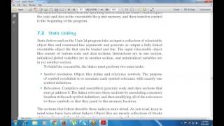 Revision of Computer Systems - Linking
