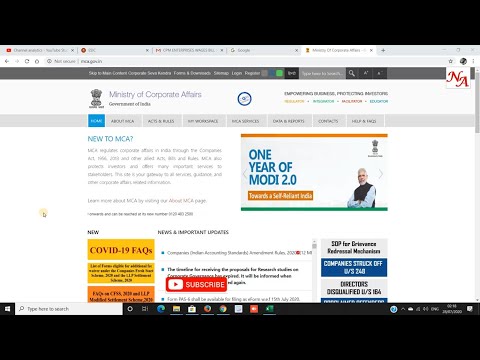 How can you Register Pvt. Ltd Company on MCA's Portal, You can also register EPF ESIC on MCA Portal