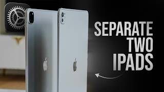 How to Separate Two iPads on Same Account