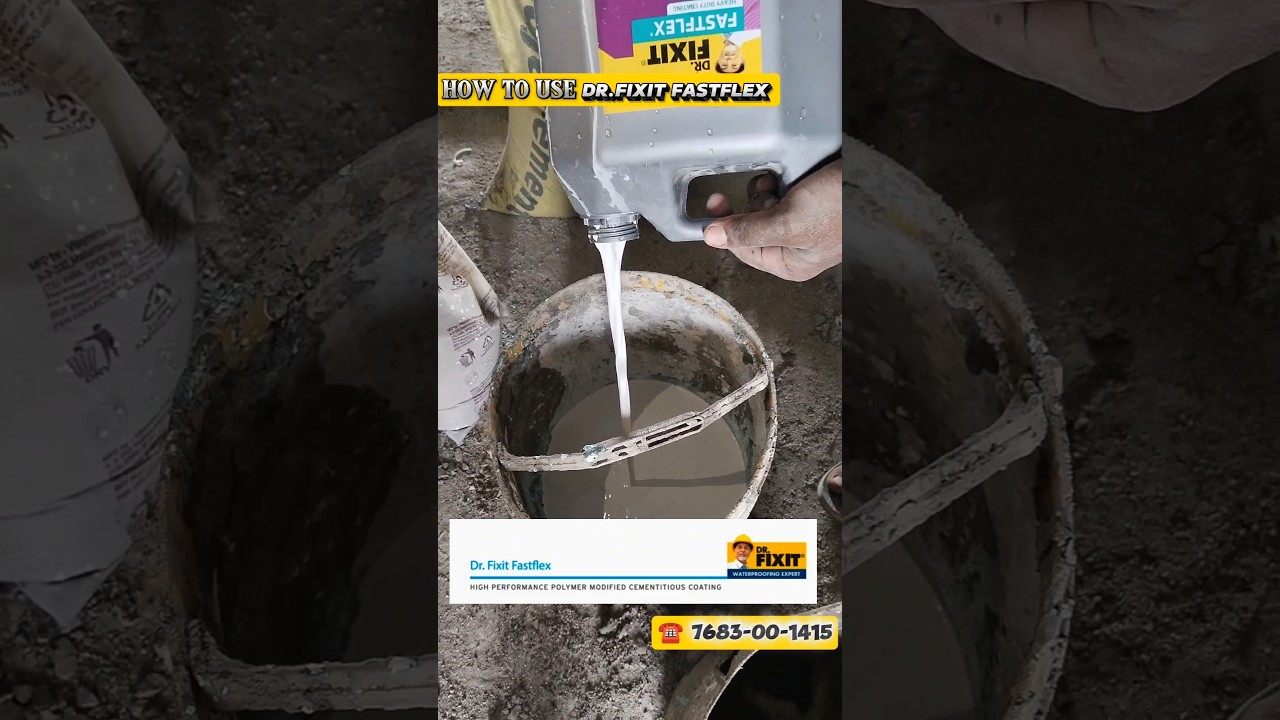 Dr.Fix It Waterproof Liquid and Cement Kit
