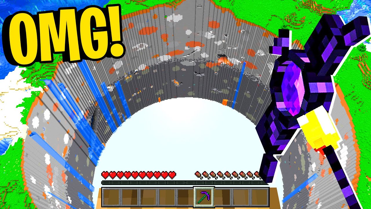 QUESTO PICCONE DISTRUGGE IL MONDO DI MINECRAFT ITA - YouTube