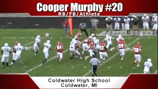 Cooper Murphy #20 RB/FB/Athlete 2012 Highlights by Championship Grade Video Wealth