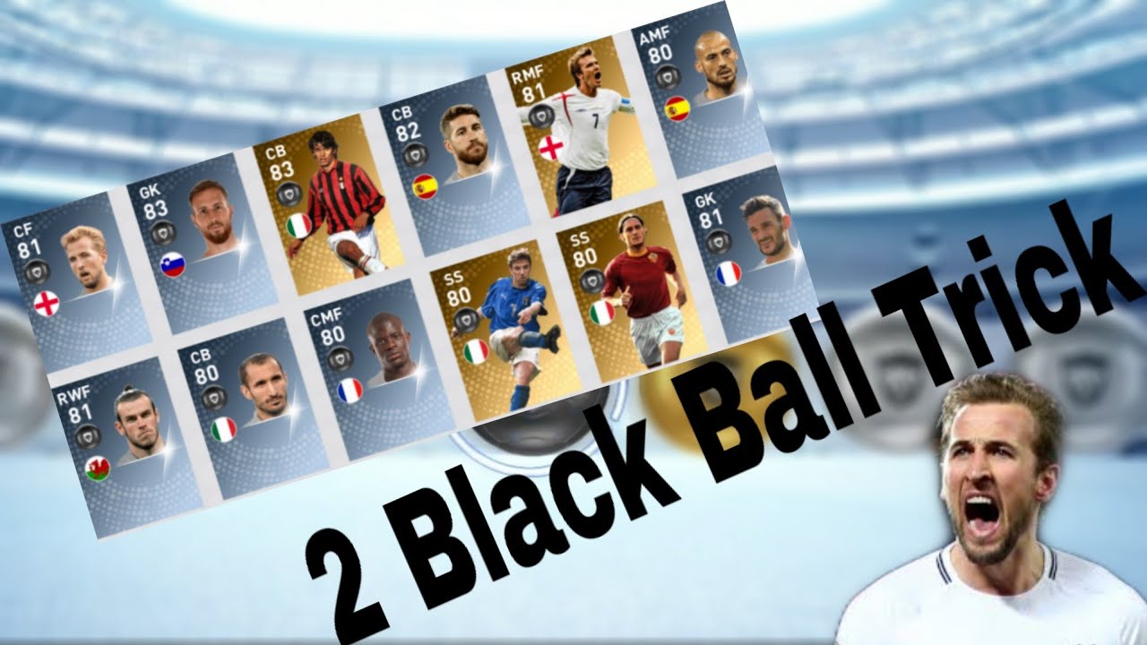 2 Black Ball Trick in Legends Worldwide Box Draw | PES 2019 MOBILE