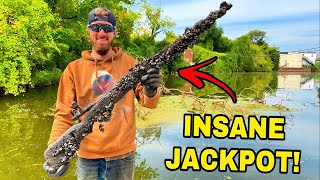 You Won’t Believe My Biggest Magnet Fishing Jackpot EVER!!!