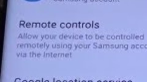 Samsung Galaxy S8: How to Enable / Disable Remote Control