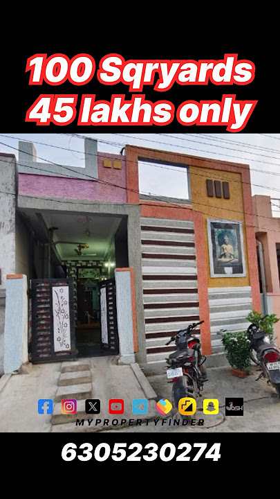House for sale in Hyderabad 45 lakhs only || #houseforsale