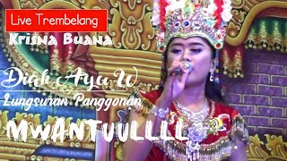 Diah Ayu Wardina Lungsuran Panggonan Krisna Buana live Trembelang