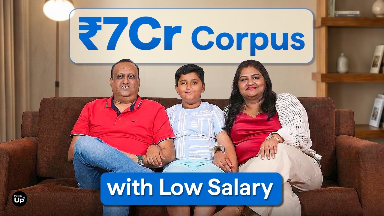 Arun Built a ₹7 Cr Portfolio Over 20 Years | His Wife Reacts | Financial Freedom
