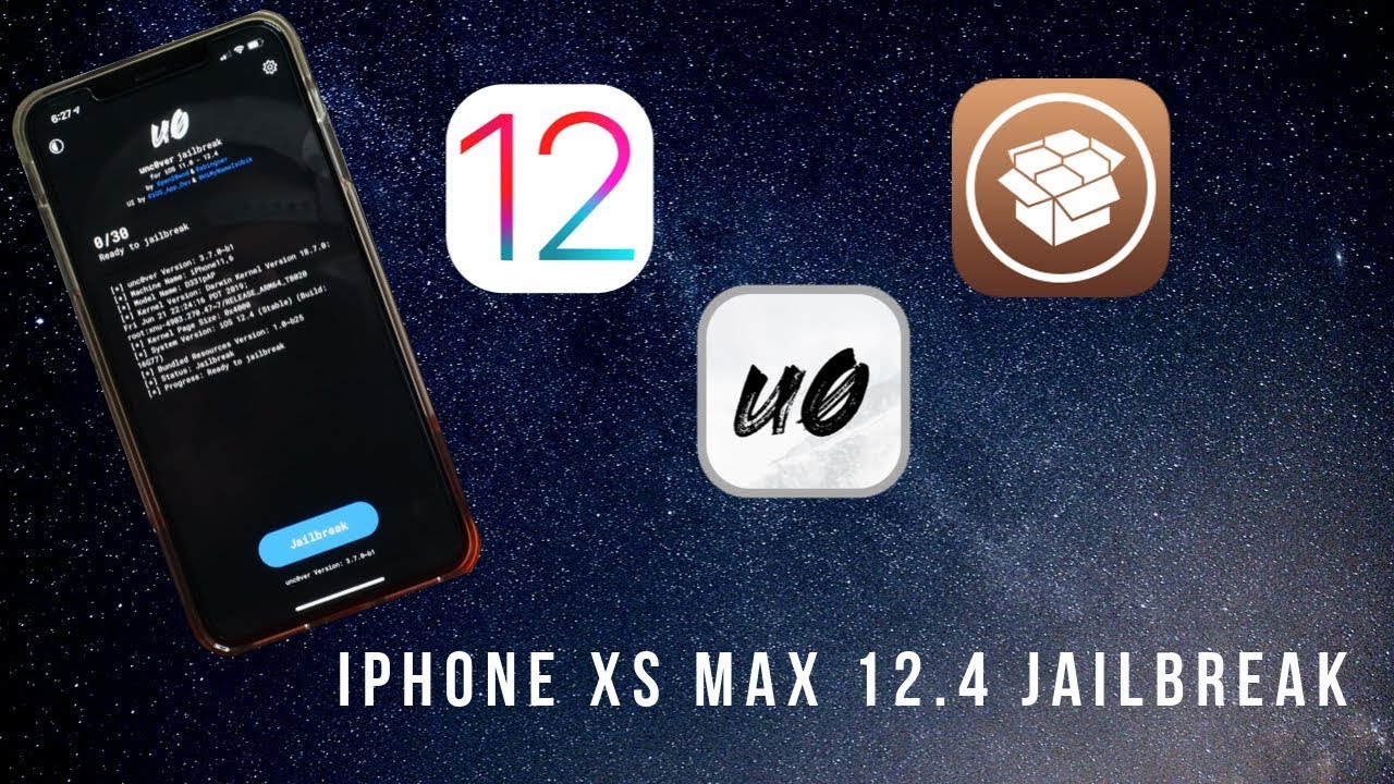 How To Jailbreak Iphone Xs Max 12 4 Unc0ver Dev Youtube