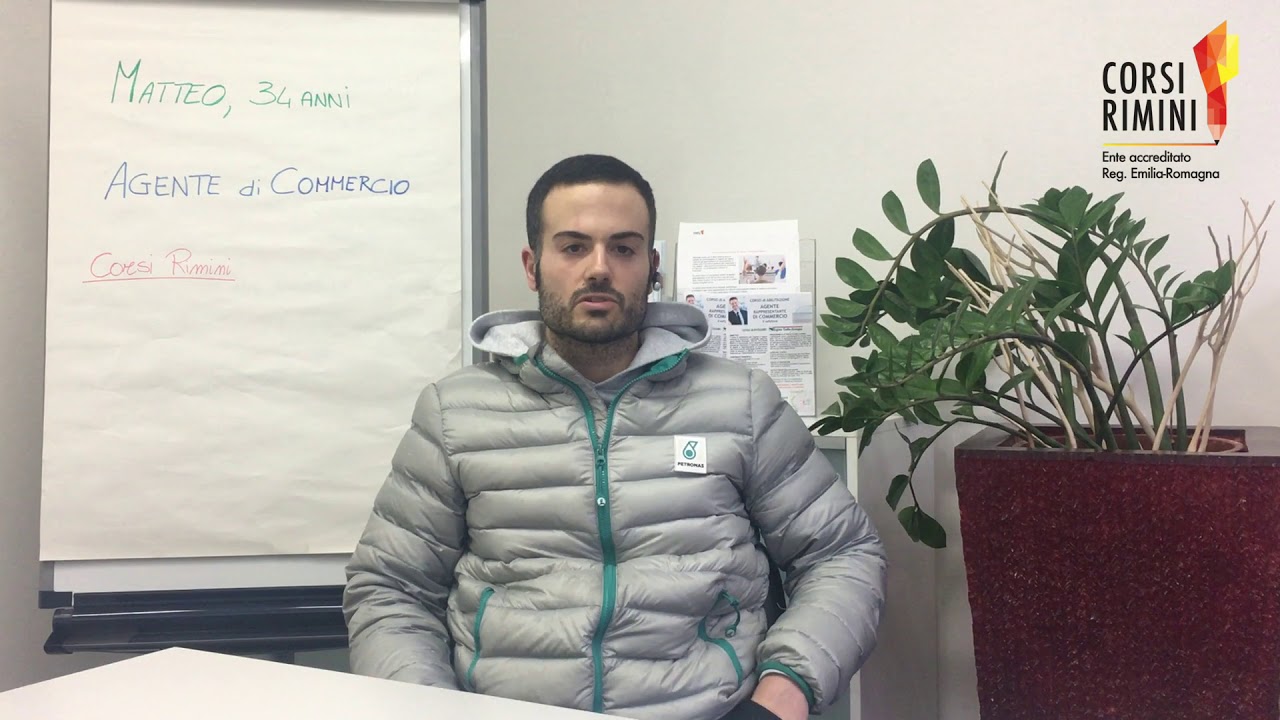Corso Agente Di Commercio Matteo Si Racconta YouTube