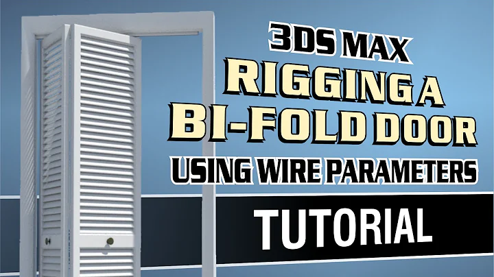 Rigging a Bi-Folding Door using Wire Parameters - 3DS Max Tutorial