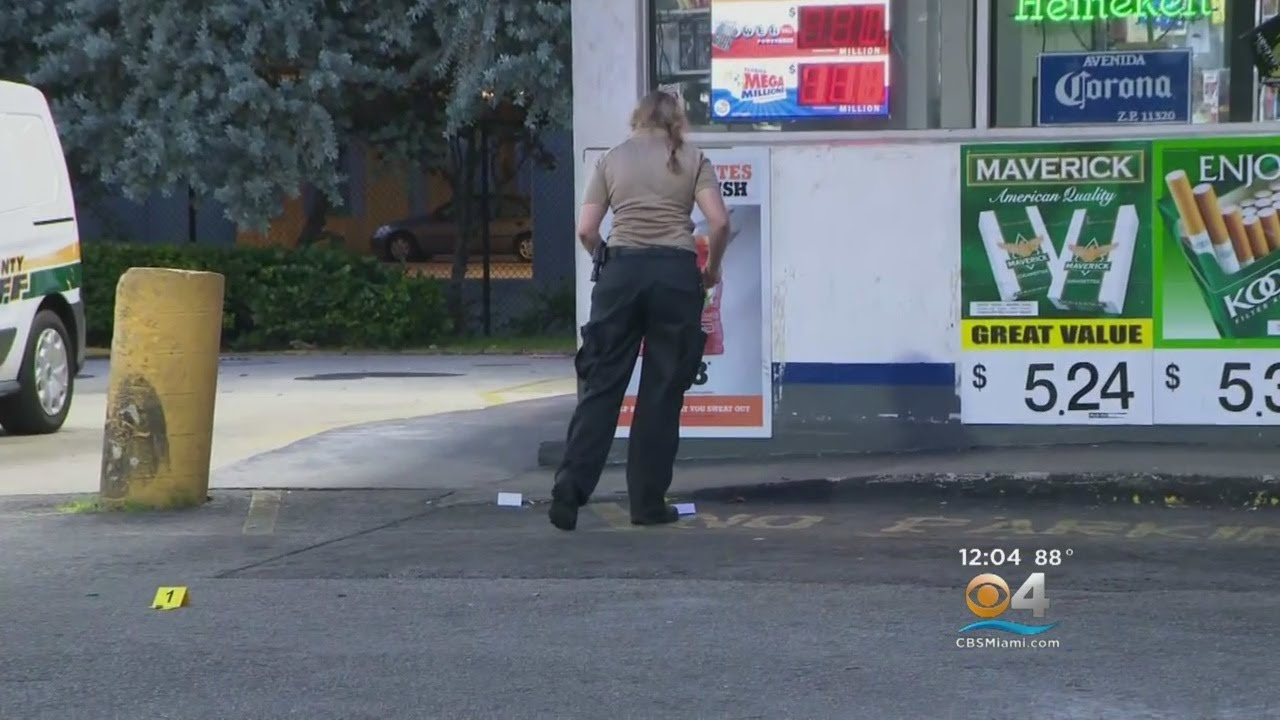 Man Injured In Robbery Attempt At Gas Station - YouTube
