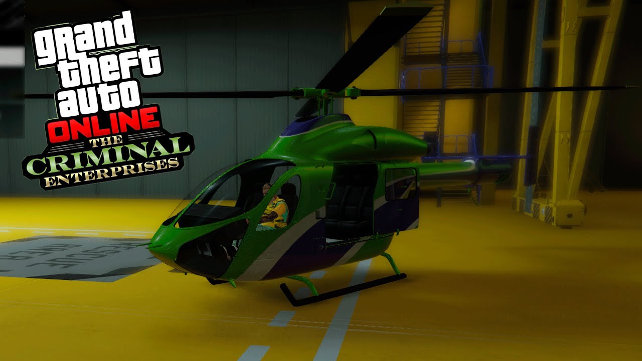 NV99  GTA V: NOVO helicóptero Buckingham Conada - DLC CRIMINAL ENTERPRISES