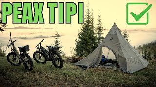 PEAX Solitude 4 Tipi 🫶  RIP in the MTNS