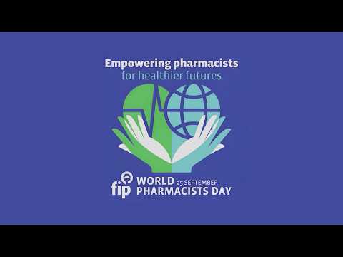 World Pharmacist Day 2026 - Bryan O'Farrell and Céline Monard