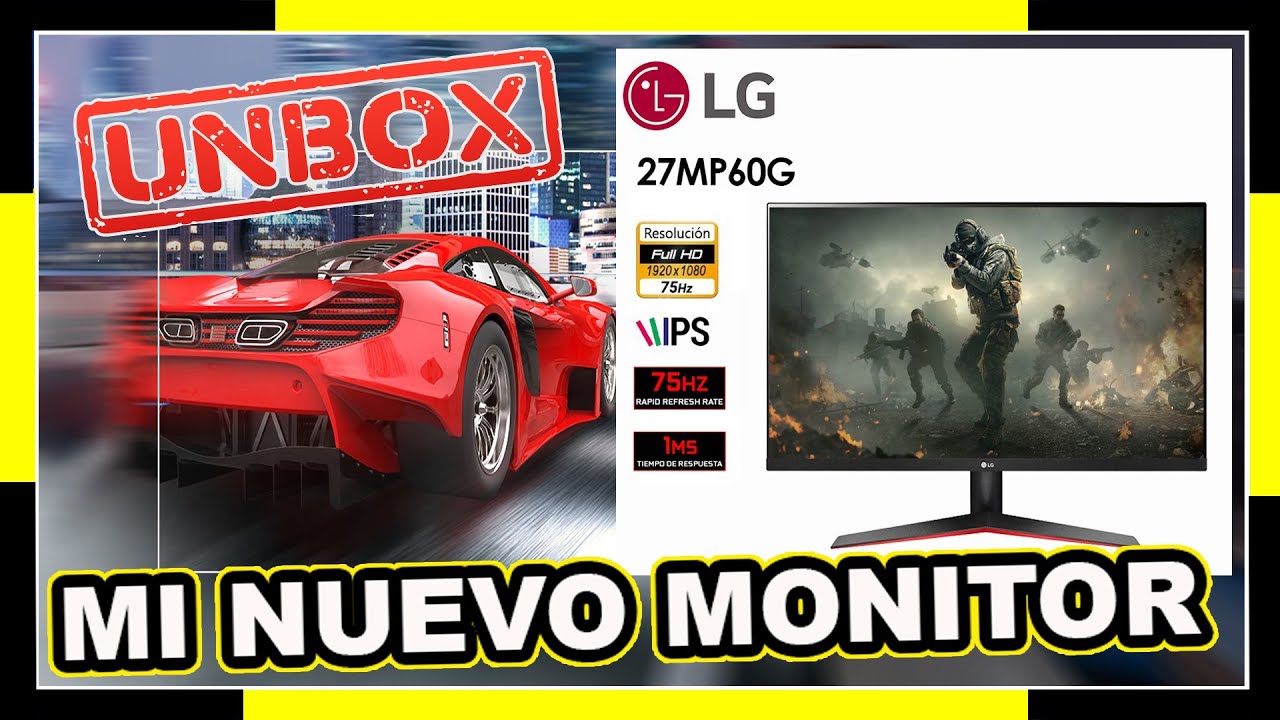 Monitor LG Full HD IPS 5ms 27 Pulgadas AMD FreeSync 27MP60G