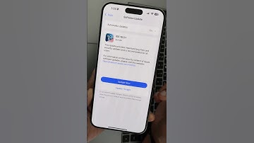 iOS 18.3.1 New Update IPhone 15 16 Pro Plus Max