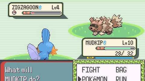 Pokemon Emerald - Hard Edition (beta 1.03) (GBA / Game Boy Advance) - Vizzed.com GamePlay (rom hack)