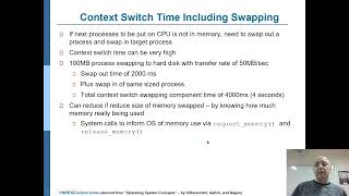 CMPE322 (Operating Systems): Ch8&9, Part 2 - Swapping & Fragmentation